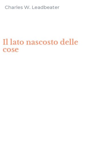 Il lato nascosto delle cose