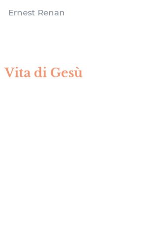 Vita di Ges&ugrave;