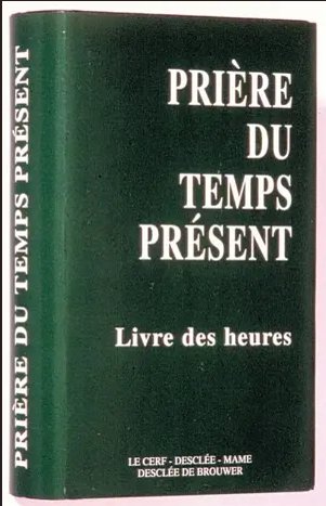PRIERE DU TEMPS PRESENT VERT MEDIUM - 7185