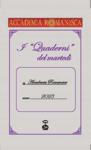 I &laquo;quaderni&raquo; del marted&igrave; 2023