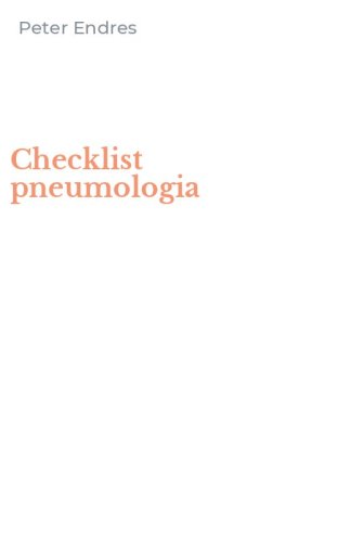 Checklist pneumologia