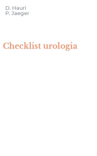Checklist urologia
