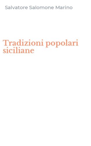 Tradizioni popolari siciliane