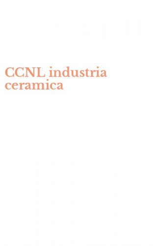 CCNL industria ceramica
