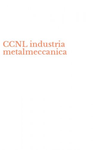 CCNL industria metalmeccanica