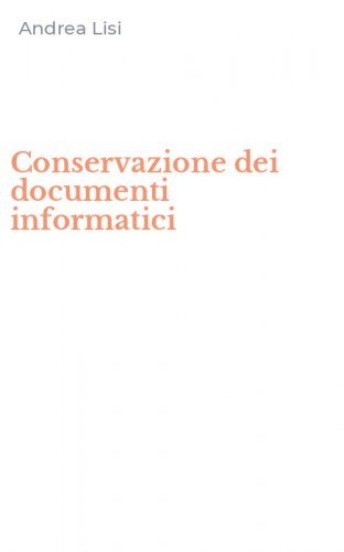 Conservazione dei documenti informatici