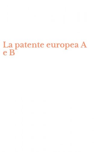 La patente europea A e B