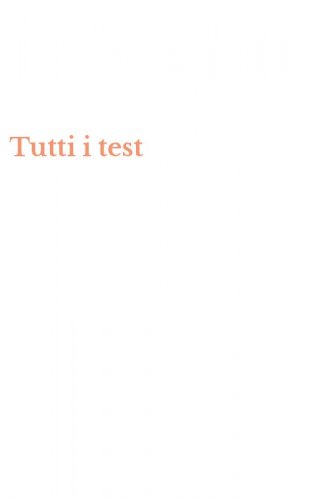 Tutti i test