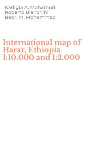 International map of Harar, Ethiopia 1:10.000 and 1:2.000