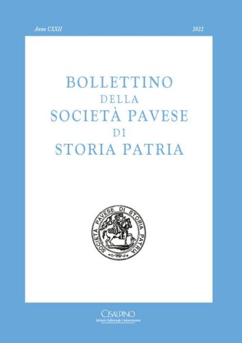 Bollettino della societ&agrave; pavese di storia patria