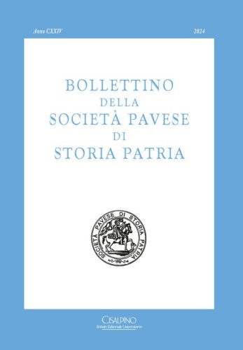 Bollettino della societ&agrave; pavese di storia patria