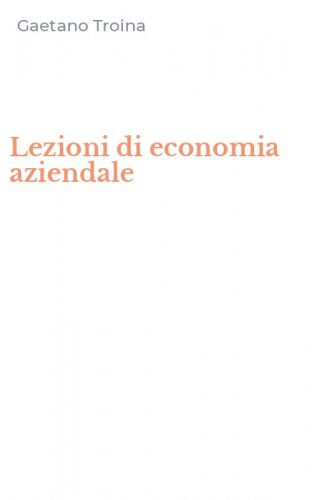 Lezioni di economia aziendale