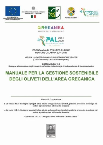 Manuale per la gestione sostenibile degli oliveti dell'Area Grecanica
