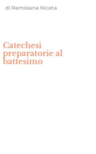Catechesi preparatorie al battesimo