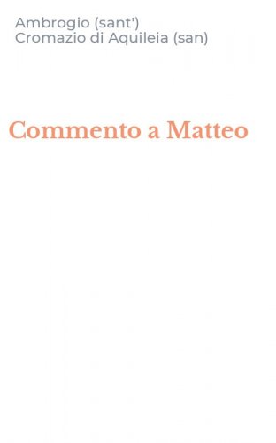 Commento a Matteo