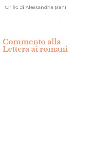 Commento alla Lettera ai romani