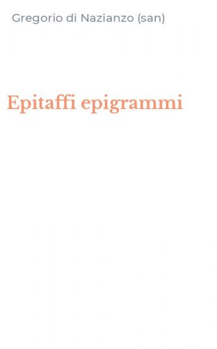 Epitaffi epigrammi
