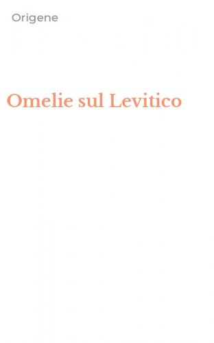 Omelie sul Levitico