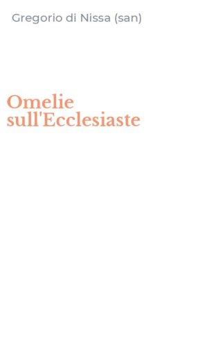 Omelie sull'Ecclesiaste