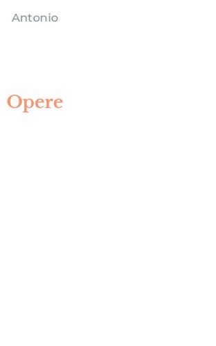 Opere