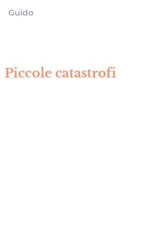 Piccole catastrofi