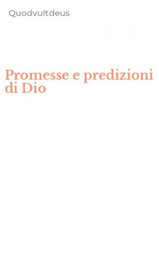 Promesse e predizioni di Dio