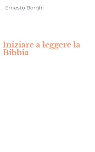 Iniziare a leggere la Bibbia