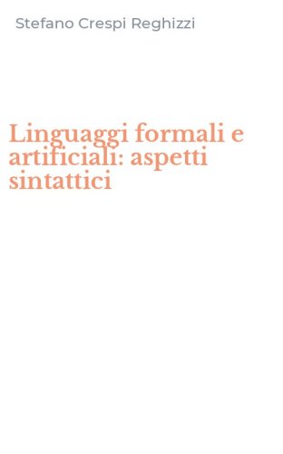 Linguaggi formali e artificiali: aspetti sintattici