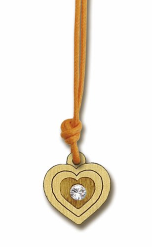 CIONDOLO CUORE CON LACCIO