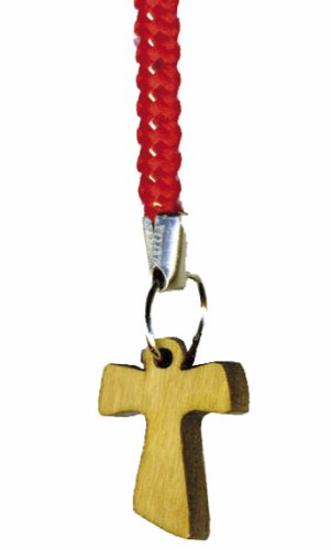 CIONDOLO TAU - Ciondolo per cellulare con Tau in legno di ulivo.