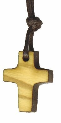 CIONDOLO TAU PICCOLO - In legno di ulivo.