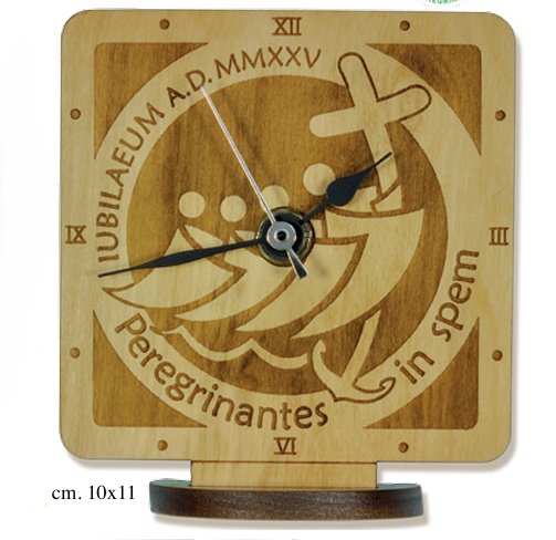 OROLOGIO LOGO GIUBILEO 25 DA APPOGGIO