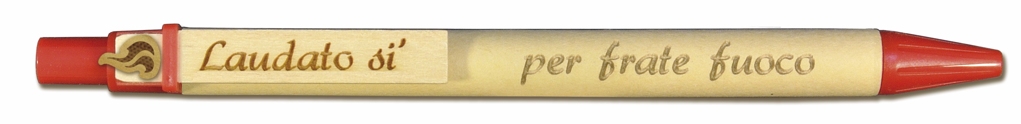 PENNA PER FRATE FUOCO - Collezione "Laudato s&igrave;". Colori assortiti.