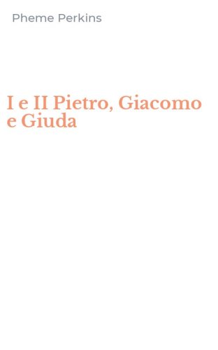 I e II Pietro, Giacomo e Giuda