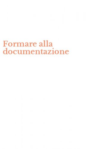 Formare alla documentazione