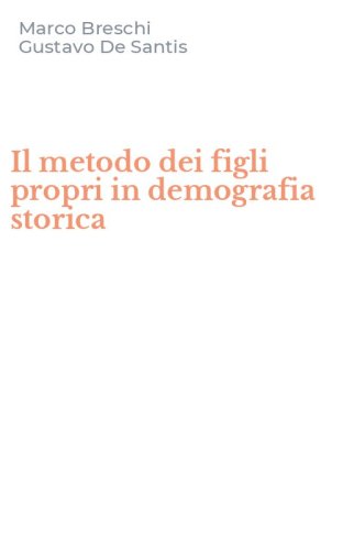 Il metodo dei figli propri in demografia storica