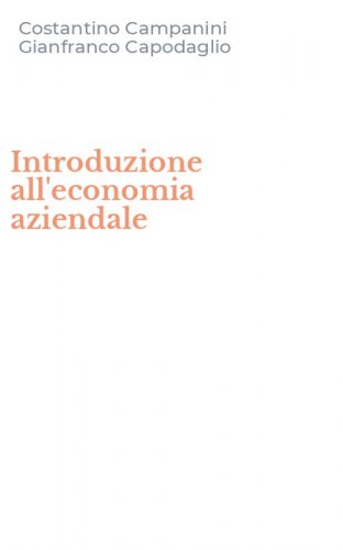 Introduzione all'economia aziendale