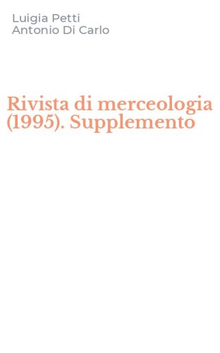 Rivista di merceologia (1995). Supplemento