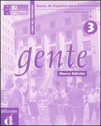Gente. Curso de Espa&ntilde;ol para extranjeros. Libro del profesor