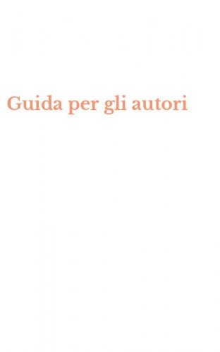 Guida per gli autori