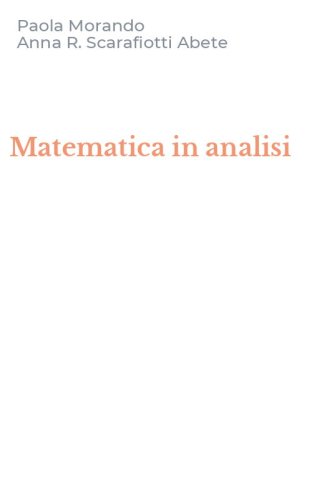 Matematica in analisi