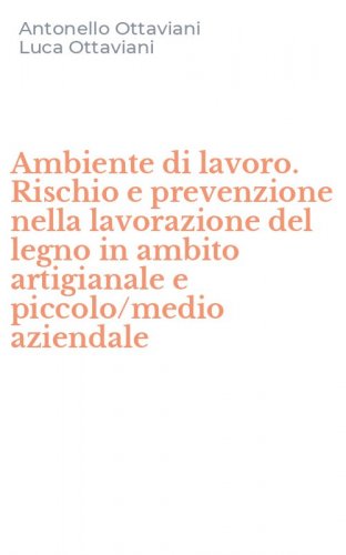 Ambiente di lavoro. Rischio e prevenzione nella lavorazione del legno in ambito artigianale e piccolo/medio aziendale