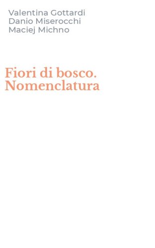 Fiori di bosco. Nomenclatura