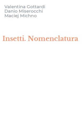 Insetti. Nomenclatura