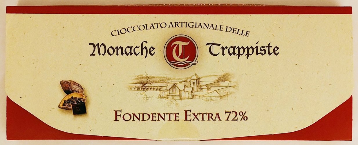 CIOCCOLATO FONDENTE EXTRA 72% - Cacao 72% min.