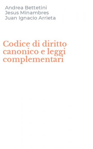 Codice di diritto canonico e leggi complementari