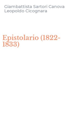 Epistolario (1822-1833)