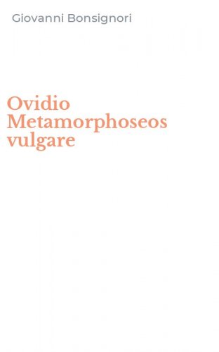 Ovidio Metamorphoseos vulgare