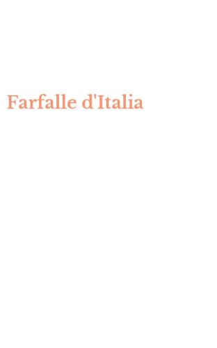 Farfalle d'Italia