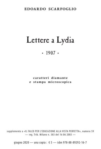 Lettere a Lydia